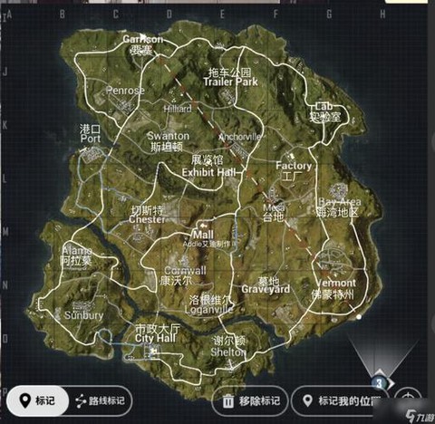 绝地求生全图怎么看[图2]